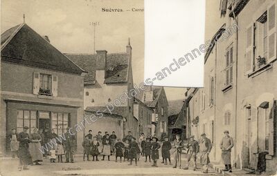Carte postale ancienne Carroi — Suèvres (Loir-et-Cher)