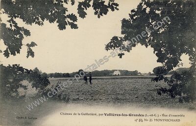 Carte postale ancienne La Guillotiere — Vallières-les-Grandes (Loir-et-Cher)