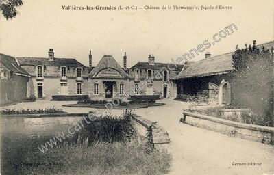 Carte postale ancienne La Thomasserie — Vallières-les-Grandes (Loir-et-Cher)