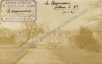 Carte postale ancienne La Thomasserie — Vallières-les-Grandes (Loir-et-Cher)
