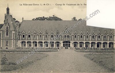 Carte postale ancienne La Gaudiniere — La Ville-aux-Clercs (Loir-et-Cher)