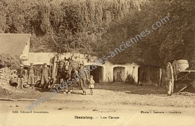 Carte postale ancienne Chanteloup — Villerable (Loir-et-Cher)