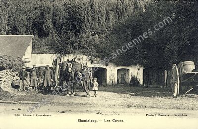 Carte postale ancienne Chanteloup — Villerable (Loir-et-Cher)