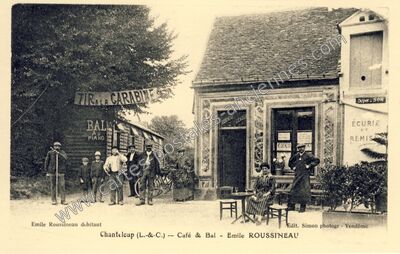 Carte postale ancienne Chanteloup — Villerable (Loir-et-Cher)