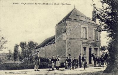 Carte postale ancienne Chanteloup — Villerable (Loir-et-Cher)