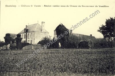 Carte postale ancienne Chanteloup — Villerable (Loir-et-Cher)
