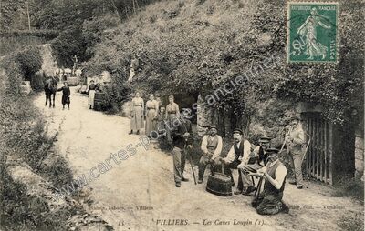 Carte postale ancienne Villiers — Villiers-sur-Loir (Loir-et-Cher)