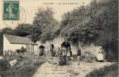 Carte postale ancienne Villiers — Villiers-sur-Loir (Loir-et-Cher)