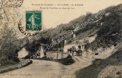 Carte postale ancienne Villiers — Villiers-sur-Loir (Loir-et-Cher)