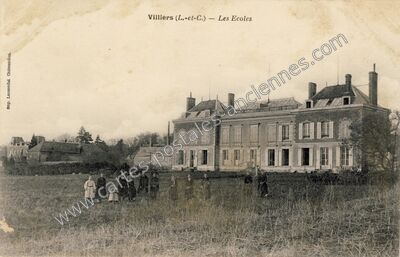 Carte postale ancienne Villiers — Villiers-sur-Loir (Loir-et-Cher)
