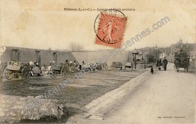 Carte postale ancienne Villiers — Villiers-sur-Loir (Loir-et-Cher)