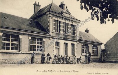 Carte postale ancienne Les Noels — Vineuil (Loir-et-Cher)