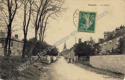 Carte postale ancienne Le Tertre — Vineuil (Loir-et-Cher)