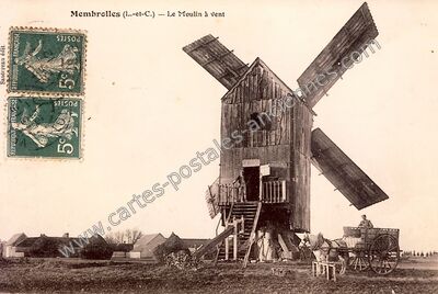 Carte postale ancienne Membrolles — Membrolles (Loir-et-Cher)