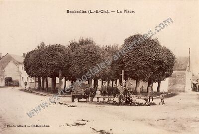 Carte postale ancienne Membrolles — Membrolles (Loir-et-Cher)