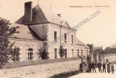 Carte postale ancienne Membrolles — Membrolles (Loir-et-Cher)