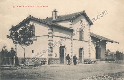 Carte postale ancienne Arville Le Gault — Le Gault-du-Perche (Loir-et-Cher)