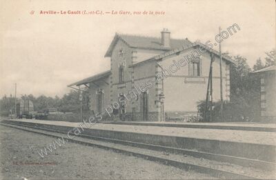 Carte postale ancienne Arville Le Gault — Le Gault-du-Perche (Loir-et-Cher)