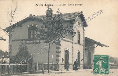 Carte postale ancienne Arville Le Gault — Le Gault-du-Perche (Loir-et-Cher)