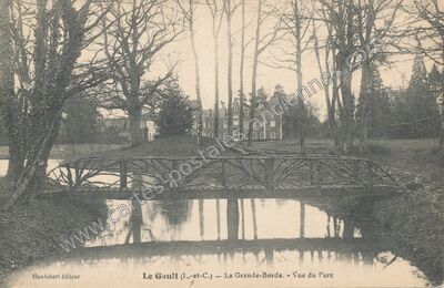 Carte postale ancienne Chateau de la Grande Borde — Le Gault-du-Perche (Loir-et-Cher)
