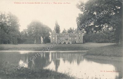 Carte postale ancienne Chateau de la Grande Borde — Le Gault-du-Perche (Loir-et-Cher)
