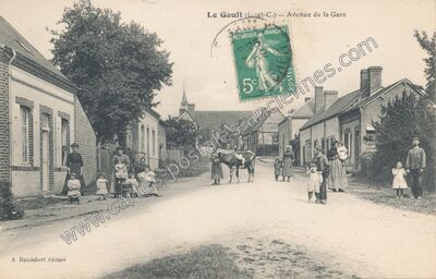 Carte postale ancienne Le Gault — Le Gault-du-Perche (Loir-et-Cher)
