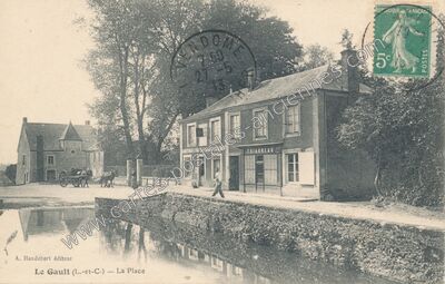 Carte postale ancienne Le Gault — Le Gault-du-Perche (Loir-et-Cher)