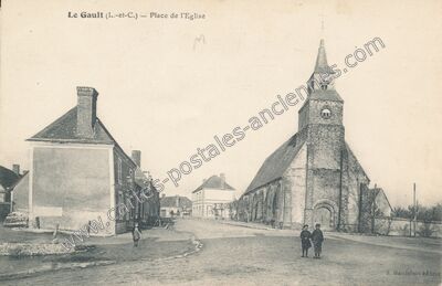 Carte postale ancienne Le Gault — Le Gault-du-Perche (Loir-et-Cher)