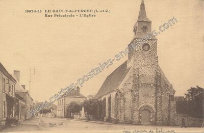 Carte postale ancienne Le Gault — Le Gault-du-Perche (Loir-et-Cher)