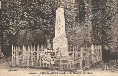 Carte postale ancienne Le Gault — Le Gault-du-Perche (Loir-et-Cher)