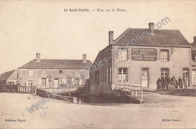 Carte postale ancienne Le Gault — Le Gault-du-Perche (Loir-et-Cher)