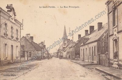 Carte postale ancienne Le Gault — Le Gault-du-Perche (Loir-et-Cher)