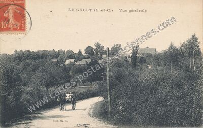 Carte postale ancienne Le Gault — Le Gault-du-Perche (Loir-et-Cher)