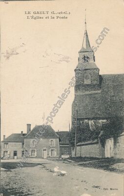 Carte postale ancienne Le Gault — Le Gault-du-Perche (Loir-et-Cher)