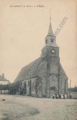 Carte postale ancienne Le Gault — Le Gault-du-Perche (Loir-et-Cher)