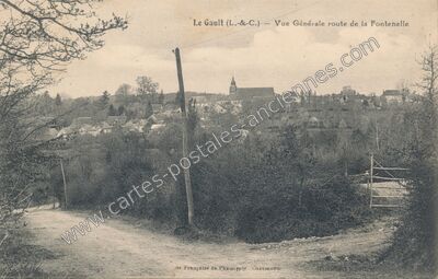 Carte postale ancienne Le Gault — Le Gault-du-Perche (Loir-et-Cher)