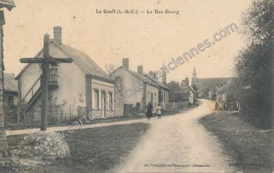 Carte postale ancienne Le Gault — Le Gault-du-Perche (Loir-et-Cher)