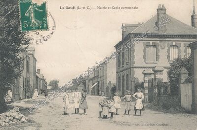 Carte postale ancienne Le Gault — Le Gault-du-Perche (Loir-et-Cher)