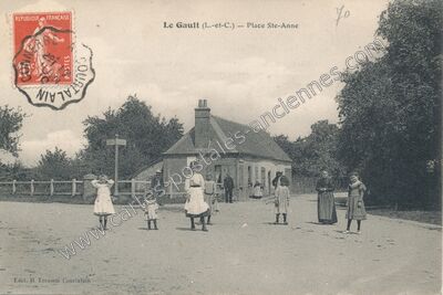 Carte postale ancienne Le Gault — Le Gault-du-Perche (Loir-et-Cher)