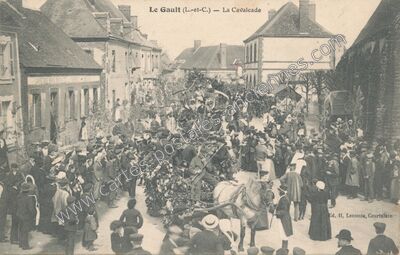 Carte postale ancienne Le Gault — Le Gault-du-Perche (Loir-et-Cher)
