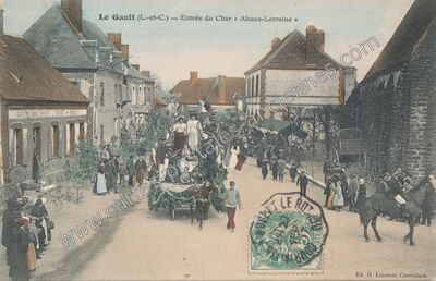Carte postale ancienne Le Gault — Le Gault-du-Perche (Loir-et-Cher)