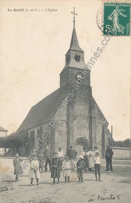 Carte postale ancienne Le Gault — Le Gault-du-Perche (Loir-et-Cher)