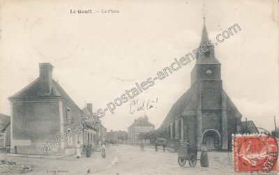 Carte postale ancienne Le Gault — Le Gault-du-Perche (Loir-et-Cher)