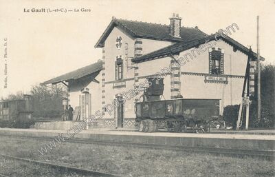 Carte postale ancienne Le Gault — Le Gault-du-Perche (Loir-et-Cher)