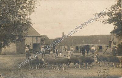 Carte postale ancienne Le Gault — Le Gault-du-Perche (Loir-et-Cher)