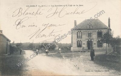 Carte postale ancienne Le Gault — Le Gault-du-Perche (Loir-et-Cher)