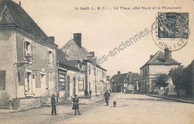 Carte postale ancienne Le Gault — Le Gault-du-Perche (Loir-et-Cher)