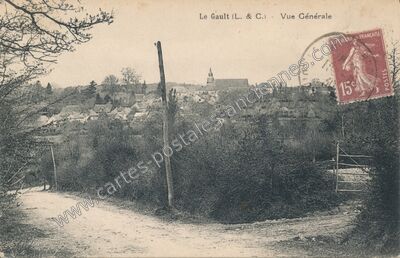 Carte postale ancienne Le Gault — Le Gault-du-Perche (Loir-et-Cher)