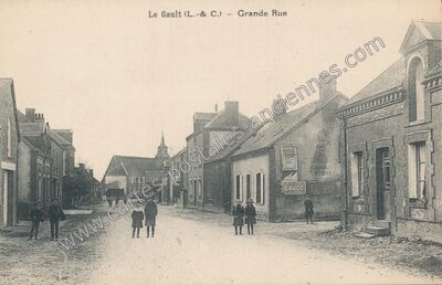 Carte postale ancienne Le Gault — Le Gault-du-Perche (Loir-et-Cher)
