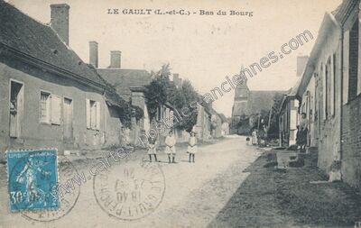 Carte postale ancienne Le Gault — Le Gault-du-Perche (Loir-et-Cher)